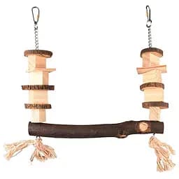 Flamingo Kurby Swing 30x35 см Фламинго карби дерев'яні гойдалки для великих папуг