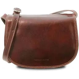 Кожаная женская сумка кросс-боди Tuscany 25х18х10.5 см sum0026339