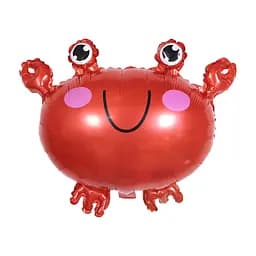 Шар воздушный фольгированный (50 см) Краб