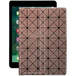 Чохол StatusCASE з екошкіри для планшету Apple iPad 5 A1822 Коричневий ромб