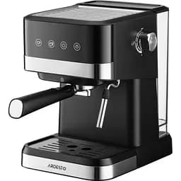 Кавоварка Ardesto рожкова 1.5 л мелена чорно-срібляста