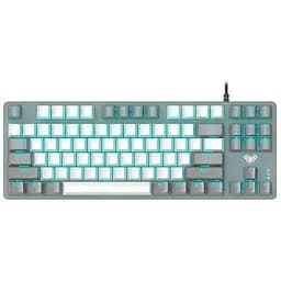 Клавіатура Aula F3287 Keycap KRGD Blue USB UA Grey/White (6948391240954)