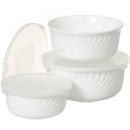 Набор салатников Lumines белый 3 шт. (000031520)