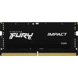 Модуль пам'яті Kingston Fury DDR5 16GB Impact 6400MHz SODIMM (KF564S38IB-16)