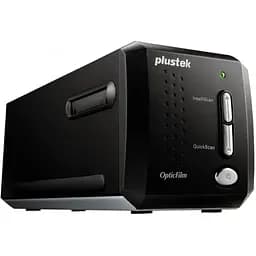 Сканер Plustek OpticFilm 8200i Ai (7200dpi,48bit,LED,Ai Studio 8,плівковий слайд-сканер,чорний)