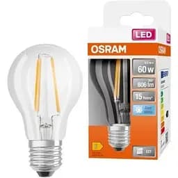 Лампочка Osram LED CL A60 6,5W/840 230V FIL E27 (4058075112308)