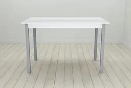 Стіл кухонний Ferrum-decor Маріо 75x120x80 Сірий ДСП Біле 16мм (FRD-106202) - мініатюра 6
