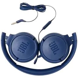 Навушники повнорозмірні провідні JBL T500 (JBLT500BLU) сині JBLT500BLU - мініатюра 4