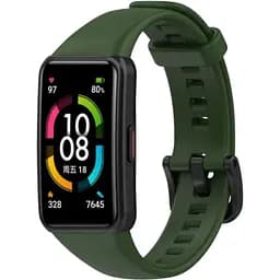 Ремінець DK Silicone Sport Band Classic для Honor Band 6 / 7 (011342) (virid)