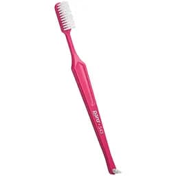 Зубна щітка Paro Swiss S43 з монопучковою насадкою м'яка рожева