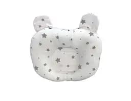 Ортопедична подушка Moontime "Зорепад сірий на білому"
