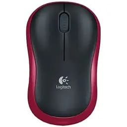 Миша Logitech M185 Wireless бездротова червона