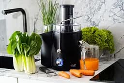 Соковижималка Adler AD 4127 black 1000Вт/контейнер для соку-1л/контейнер для м'якот-2л/і чорний (AD4127) - мініатюра 4