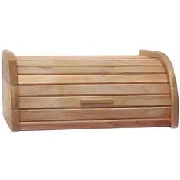 Уценка. Хлебница деревянная Mazhura 40.5x30.5x20.5 см бежевая (mz502876)