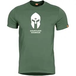 Футболка Pentagon Ageron T-Shirt Spartan Helmet L Olive Green