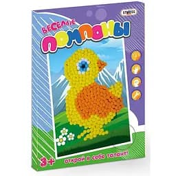 Набор для творчества Мозаика из помпонов Курчатко 1015