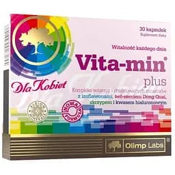 Витамины и минералы Olimp Vita-min Plus Women, 30 капсул
