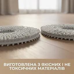 Змінна фібра для пилососів Dreame RMP7 Gray 2шт [143998] - мініатюра 2