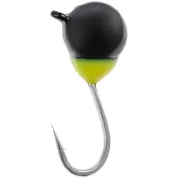 Мормышка вольфрамовая Viking Fishing Round+drop 0.18g 2.5mm Black (5шт)