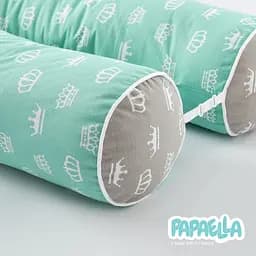 Бортик-валик у ліжечко Papaella Корона захисний (8-34533 корона) - мініатюра 11
