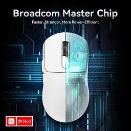 Миша Attack Shark X3 Pro Wireless 8K (AS-6972792470214-W) White (G-000003832) - мініатюра 3
