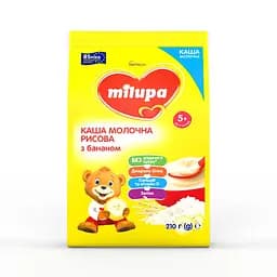 Молочна каша Milupa Рисова з бананом 210 г - мініатюра 2