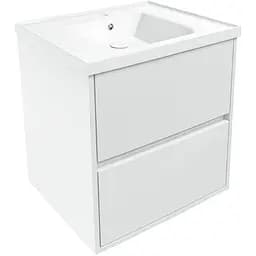 Тумба з умивальником Volle Teo 65 см Білий 15-88-61