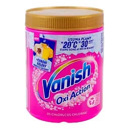 Засіб для видалення плям для тканин Vanish Oxi Action 970 г - мініатюра 6
