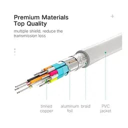 Кабель мультимедійний miniDisplayPort M to HDMI M 1.5m MD101 4K black Ugreen (20848) - мініатюра 11