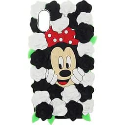 Чохол-накладка Toto TPU Fluffy Case IPhone X Mini Mouse Black