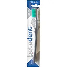 Зубна щітка Betadent Medium сіра