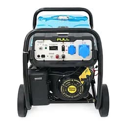 Бензиновий генератор FULL FGL 12000LE, 1-фазний 230 В, 50 Гц, 12 кВА/9,0 кВт, бак 28 л, витрата 3 л/год, ручний/стартер (без АКБ), 720x530x610 мм, 92 кг - мініатюра 3