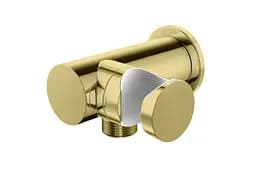 Душова система Kohlman Experience 25 brushed gold + BOX прихованого монтажу KPL-QW211EGDBR25, Золотий - мініатюра 5