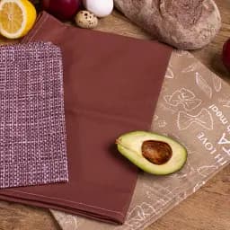 Набір рушників MirSon №641 Brown kitchen 60х45 см 3 шт. (2200006740919) - мініатюра 3
