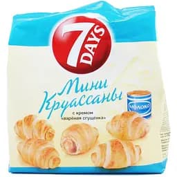 Круасан 7 Days Міні Варене згущене молоко, 185 г (662717)