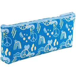 Пенал м'який Kite 8x19.5x3.5 см блакитний (K24-680-1)