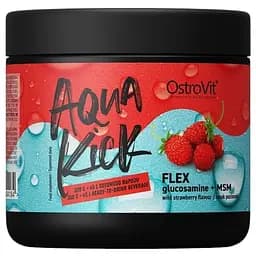 Препарат для суглобів і зв'язок OstroVit Aqua Kick Flex Суниця 300 г