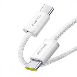 Кабель Baseus Dynamic 4 Fast Charging Type-C to Type-C 100W (2m) white (P10381400211-01)
