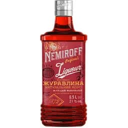 Настоянка Nemiroff Originals Журавлина 21% 0.5 л