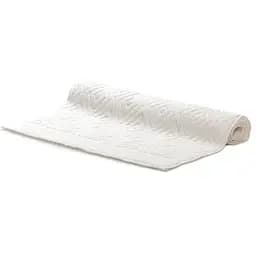 Килимок махровий Saffran Ромб, 50х80 см, білий (ТК00004)