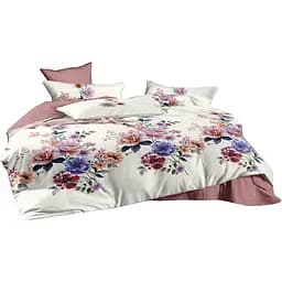 Комплект постільної білизни Novita Бязь двоспальний пудровий (23928)
