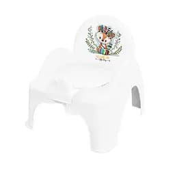 Горшок-стульчик Tega Дикий запад Лисица, белый (PO-074-103-LISEK-Z)