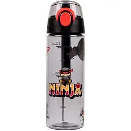 Пляшка для води Yes Ninja 620 мл сіра (707949) - мініатюра 2
