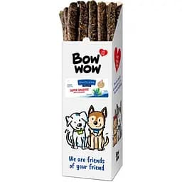 Ласощі для собак Bow wow супер ковбаски з яловичиною 24 шт.
