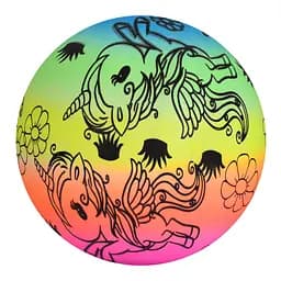 Мяч детский Bambi MS 4850-6 с рисунком, резина, 9 дюймов, 57-60 грамм