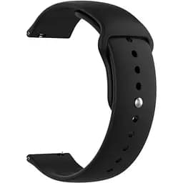Ремінець DK CDK для Samsung Watch6 Classic (R960 / R965) 47mm 20mm Silicone Sport Band (011908) (black)