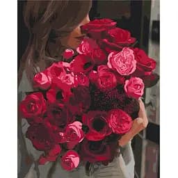 Картина по номерам Brushme Букет от самого родного BS52547 40х50 см