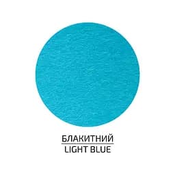 Фетр листовой, полиэстер Rosa Talent 21, 5х28 см Голубой 180г/м2