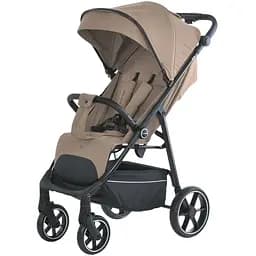 Прогулянкова коляска-книжка El Camino ME 1113-2 Fiji Tan Beige з EVA-колесами, чохлом і москітною сіткою