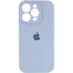 Чохол Epik Silicone Case Full Camera Protective AA для Apple iPhone 15 Pro 6.1 Блакитний/Lilac Blue